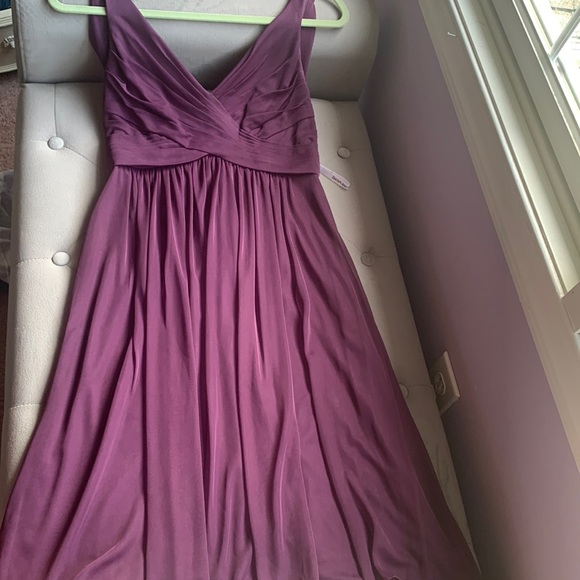 David's Bridal | Dresses | Davids Bridal Deep Purple Wedding Guest ...